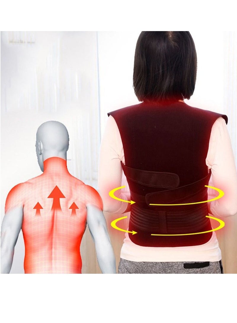 Generic Positive shoulders to prevent hunchback heating magnetic therapy vest shoulder neck back warm vest unisex - Image 5