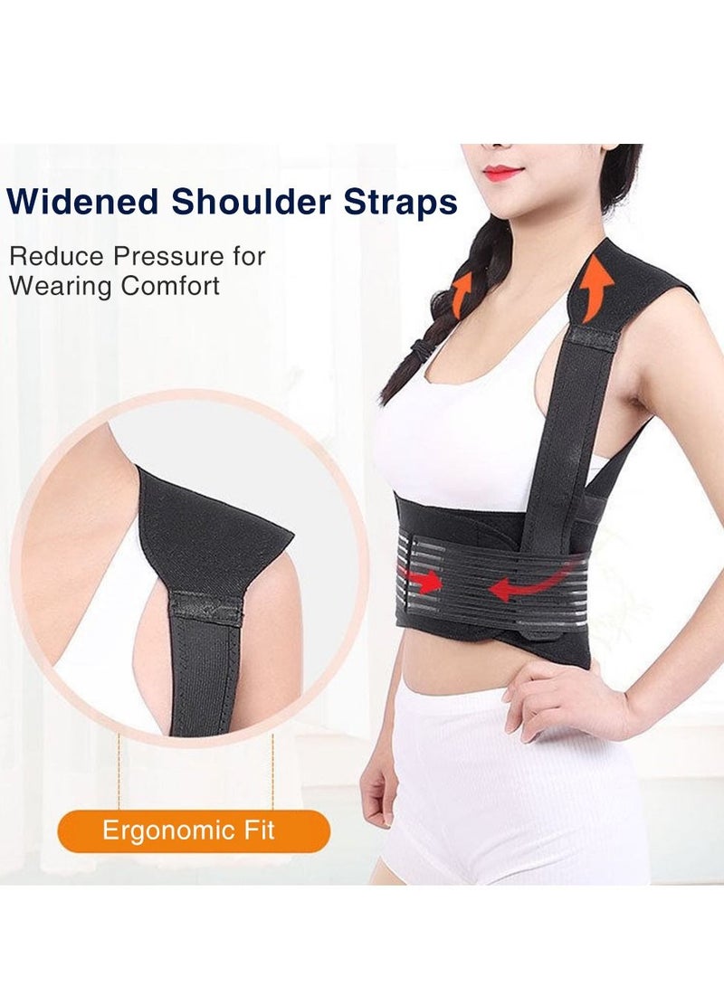 Generic Positive shoulders to prevent hunchback heating magnetic therapy vest shoulder neck back warm vest unisex - Image 2