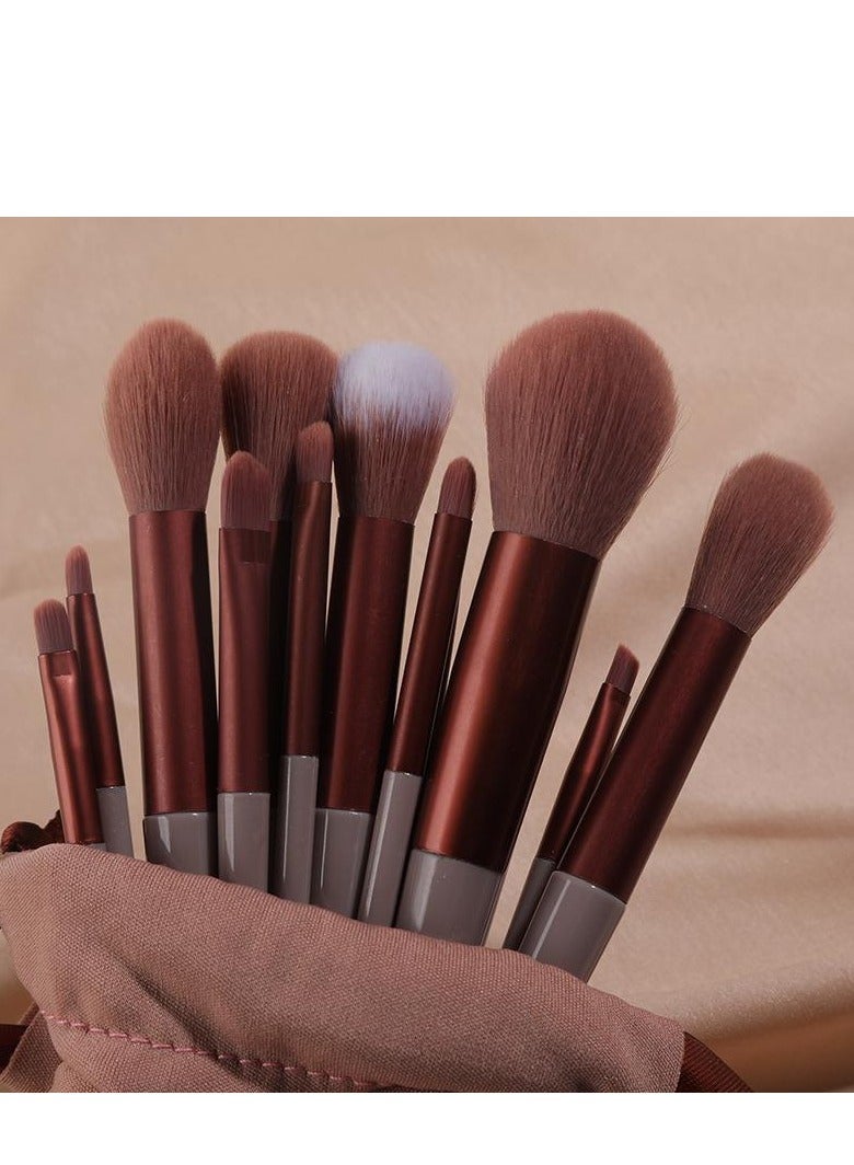 13 Piece Multi-Use Makeup Brush Set