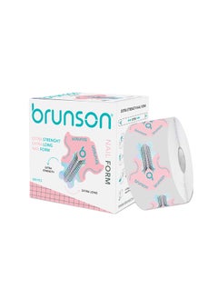 brunson Nail Extra Strength Long Nail Form 500 Pieces BNFES  - Image 1