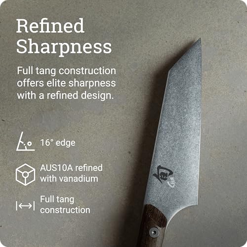 Shun Kanso 5" Asian Multi-Prep Knife - Image 3