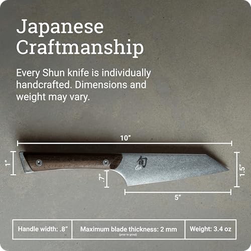 Shun Kanso 5" Asian Multi-Prep Knife - Image 5