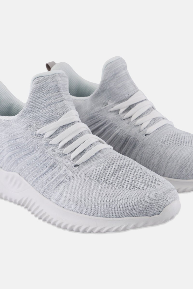 RBX Men Lace Up Running Shoes, Light Grey  - Image 4