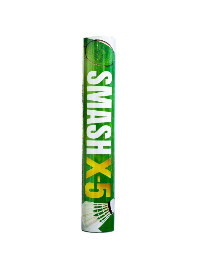 FLEX PRO SMASH X5 | Smash Series (Feather) | Premium Goose Feather | 1 TUBE (12PCS) - Image 2