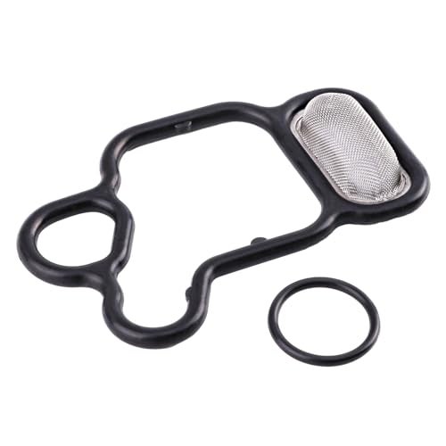 Cybal 15815R40A01 91319PAAA01 Head Cylinder Solenoid Valve Gasket Kit Fit 0915ACURAILXTSXHONDAACCORDCIVICCRVCROSSTOUR 15815R40A0191319PAAA01 01239500VVS907 VTEC Solenoid Spool Valve Gasket - Image 1
