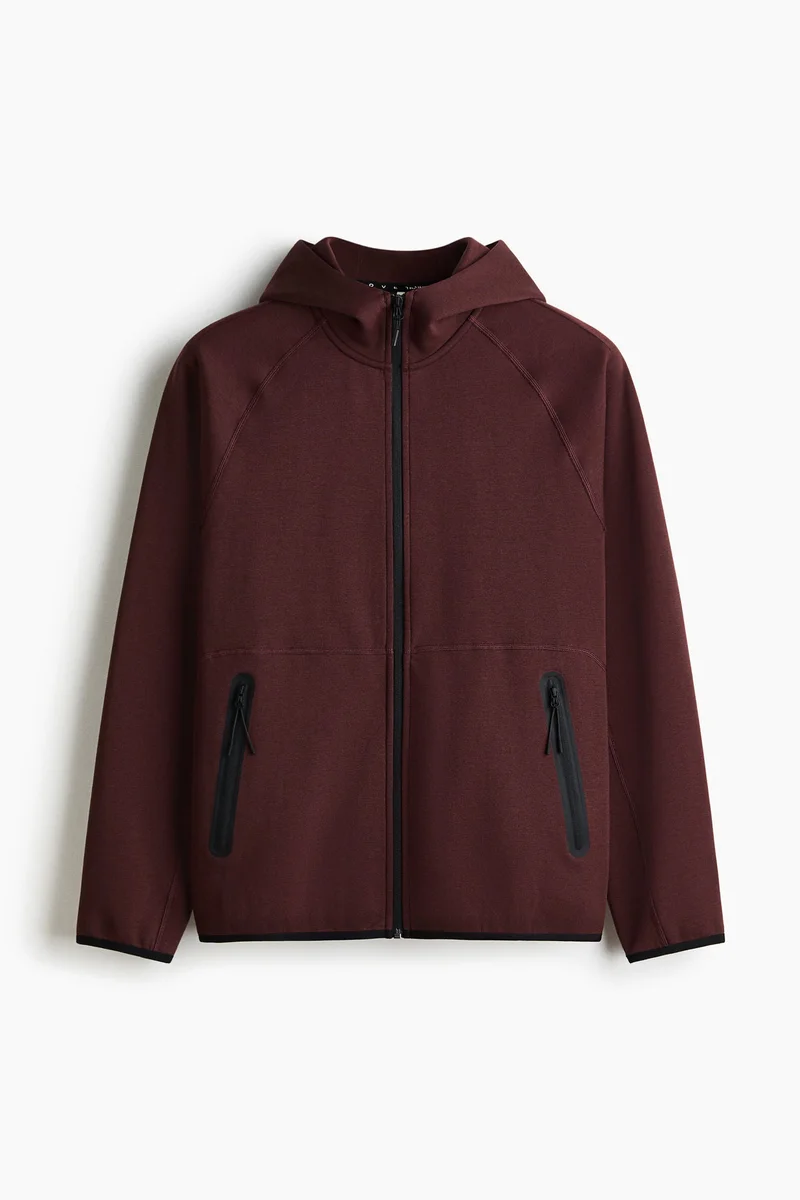 H&M  DryMove™ Zip-through hoodie for Men | Best Price UAE