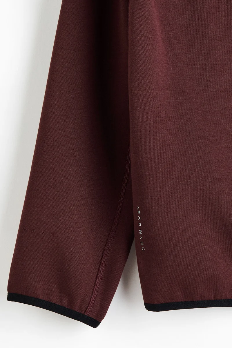 H&M  DryMove™ Zip-through hoodie for Men | Best Price UAE