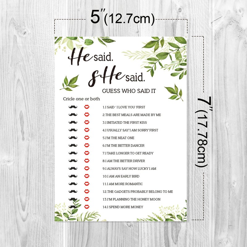 10 Wedding Party Game Cards for Bridal Shower - Image 3