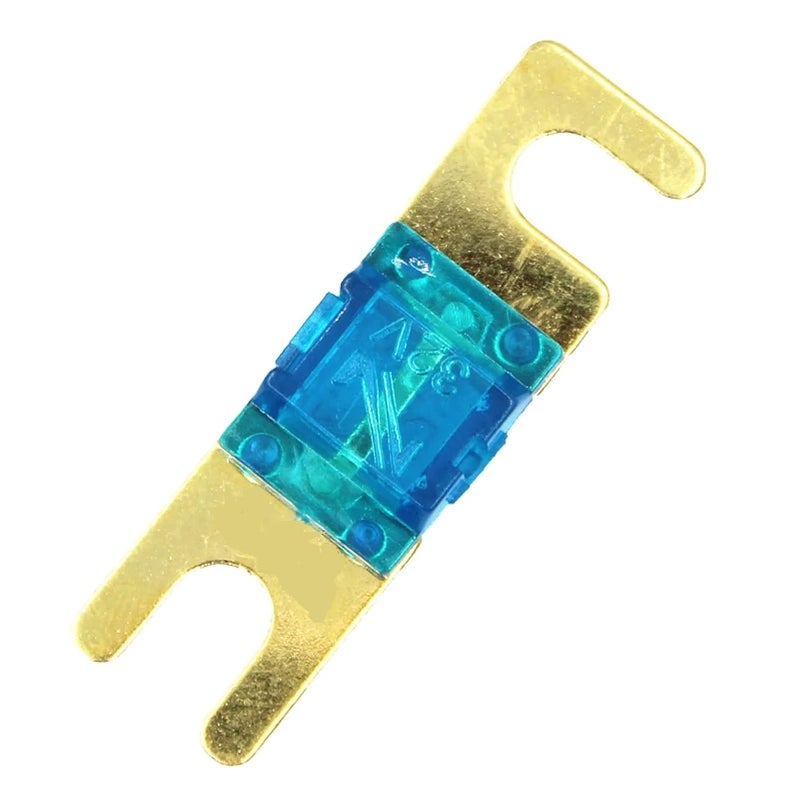Gold Plated Car Audio Fuse 80A Mini Stud AFS Stereo Fuse 1 Piece - Image 1