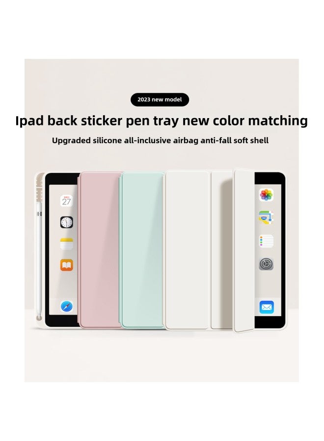 Applicable IPad Protective Case IPad Protective Case Air5 Tablet With Pen Slot IPadpro Drop-resistant 11-inch Tablet Case-Color:Haze Gray-Applicable Model:Pro4/5/6(12.9-inch) 2020/2021/2022 (left Pen Slot) - Image 2