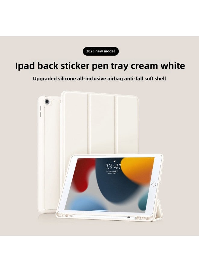 Applicable IPad Protective Case IPad Protective Case Air5 Tablet With Pen Slot IPadpro Drop-resistant 11-inch Tablet Case-Color:Haze Gray-Applicable Model:Pro4/5/6(12.9-inch) 2020/2021/2022 (left Pen Slot) - Image 4