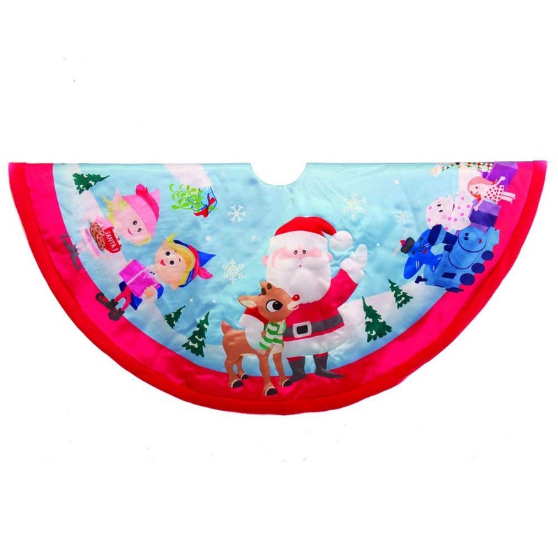Rudolph Kurt Adler 48Inch Rudolph and Friends Treeskirt Model RU9201 