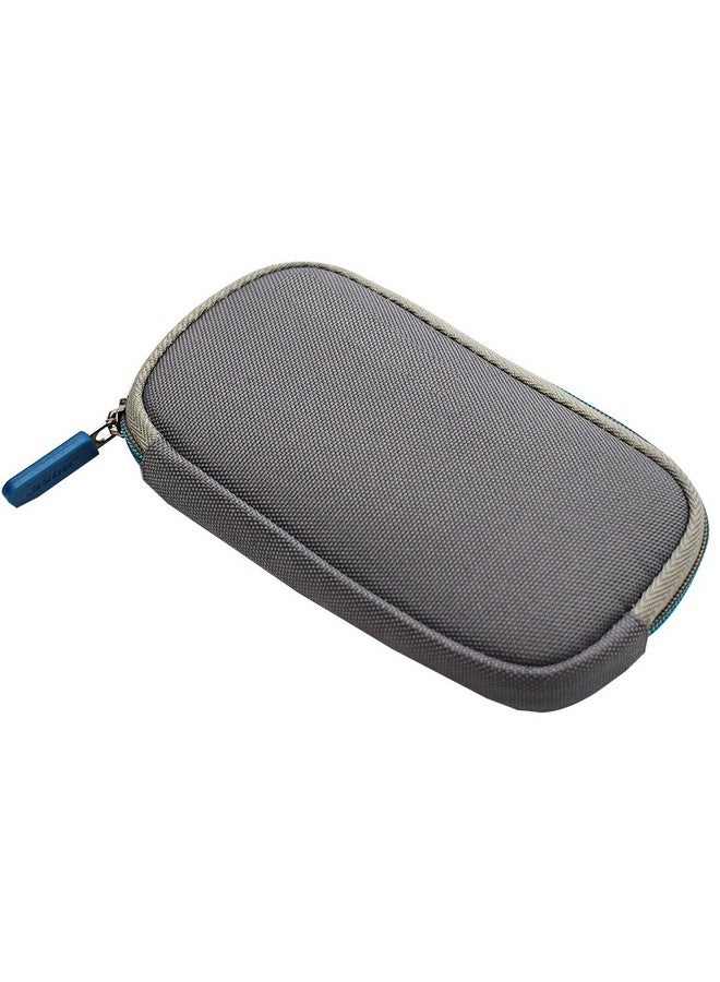 Alitutumao Zipper Carring Case Storage Cover Bag Pouch Compatible with Bose QC20 QC 20 QC20i QC 20i QuietComfort 20 Headphones (Grey)