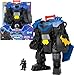 imaginext FisherPrice Imaginext DC Super Friends Batman Flight Mech with Lights Sounds Motion 3inch Action Figure 145inch Toy Includes Launcher Discs - Image 3