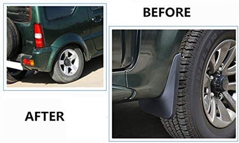 Wivplex Car Mud Guards for Jimny 2007-2017 - Image 3
