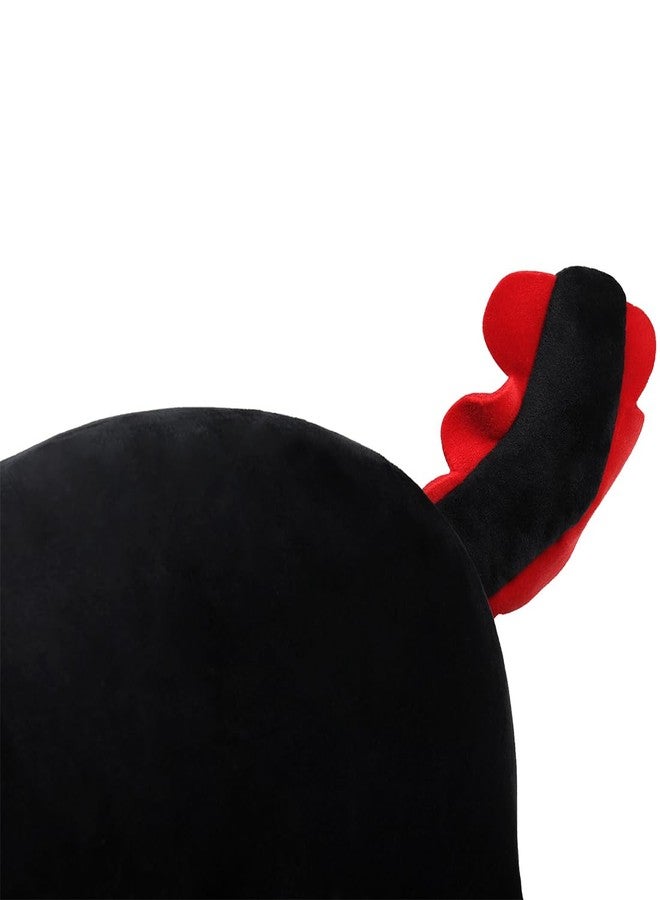 SNOWOLF Black Axolotl Plush Pillow Cute and Soft Axolotl Stuffed Animal Kawaii Plushie Toy Great Gift for Kids, 12" - Image 5