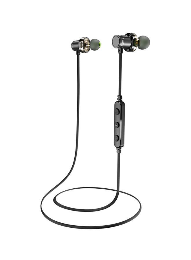 NIBEMINENT X660BL Bluetooth In-Ear Earphones With Mic Black - Image 1