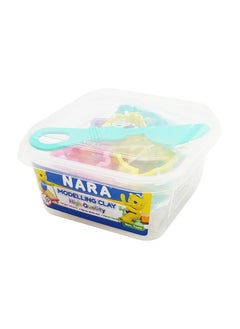 Kiddy Clay Modelling Clay With Mould And Tools Set 1 Piece Set Of Clay & Tools 