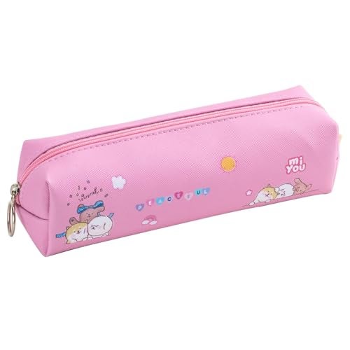 Deli EH902 Pencil Pouch | Multipurpose Stationery & Zipper Bag (Multicolor, Pack of 1) - Image 2