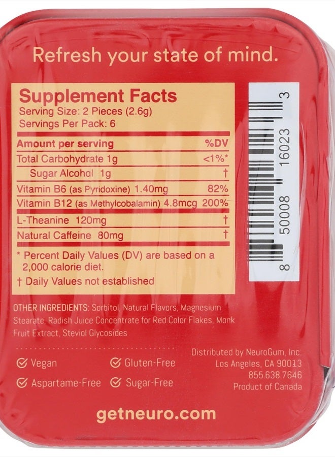 NEURO MINTS Neuro, Energy Focus Fresh Cinnamon Mints, 12 Count - Image 2