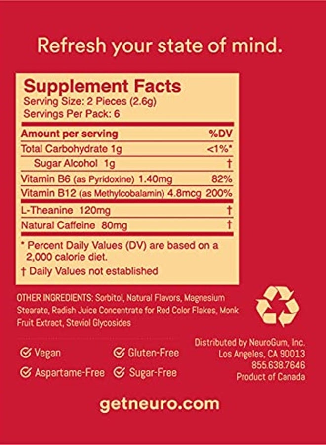 NEURO MINTS Neuro, Energy Focus Fresh Cinnamon Mints, 12 Count - Image 4