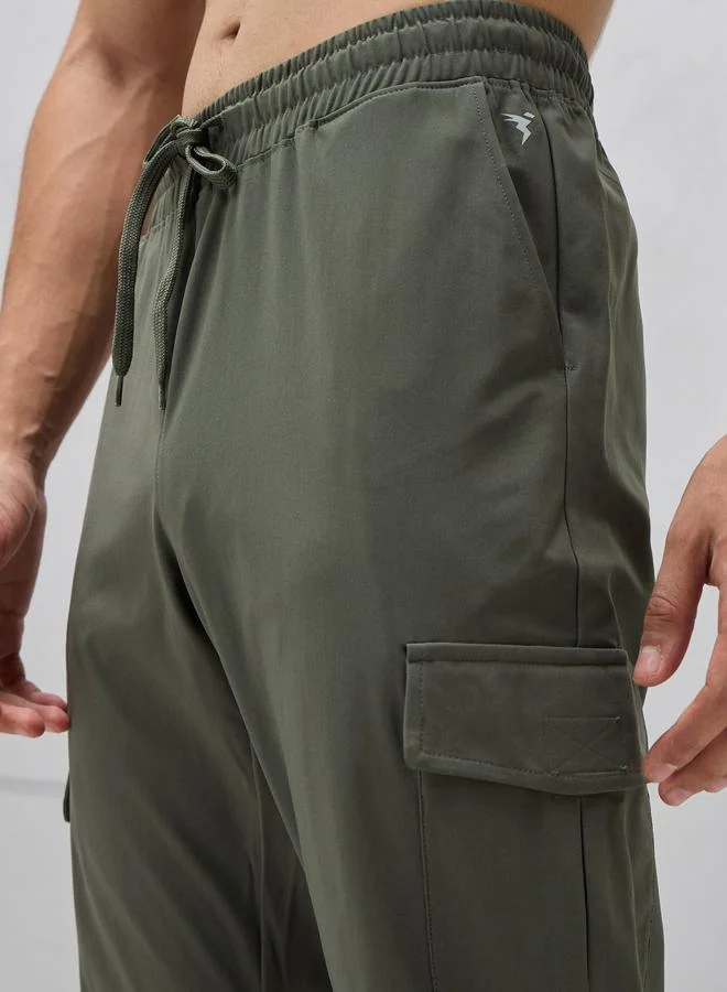 Technosport Technosport Solid 4-Way Stretch Cargo Pants