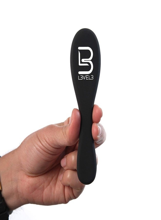 L3 - Level 3 Clipper Brush - Soft Bristles for Comfort - Compact and Elegant Design - Hair Stylist and Barbers - Level Three Mini Hair Brush (4 Pack) - Image 3