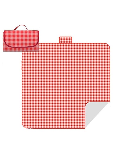 حفلة نزهة عائلية كبيرة لـ 4-6 أشخاص، بطانية نزهة متنقلة في الهواء الطلق، بطانية قابلة للطي مقاومة للماء مقاومة للرمل للتخييم والمشي والسفر