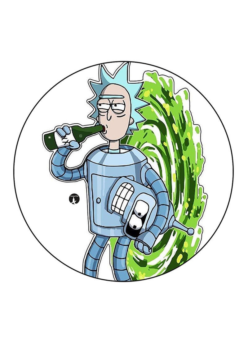 RKN Rick And Morty Printed Fridge Magnet Multicolour - Image 1
