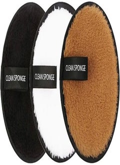 CLEAN SPONGE Large Makeup Remover Pad - Multicolor  - Image 4