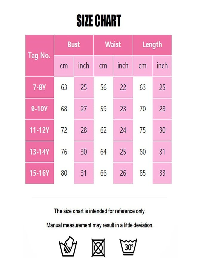 IBAKOM Teen Girl Puff Long Sleeve Square Neck Prom Dress Junior Homecoming Wedding Outfits Tween Fancy Pageant Birthday Dress, Pink, 15-16 Years - Image 4