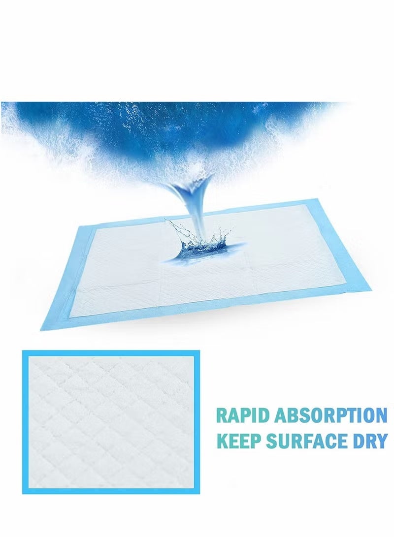 YelaJoy Disposable Changing Pad Leak-Proof Underpad Bed Table Protector Mat, Soft Non-Woven Fabric, 33x45cm - Image 4