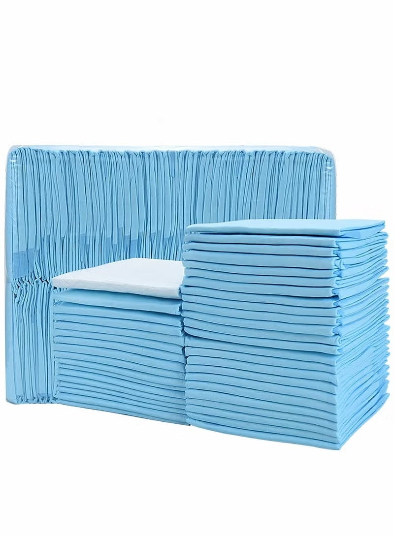 YelaJoy Disposable Changing Pad Leak-Proof Underpad Bed Table Protector Mat, Soft Non-Woven Fabric, 33x45cm - Image 1