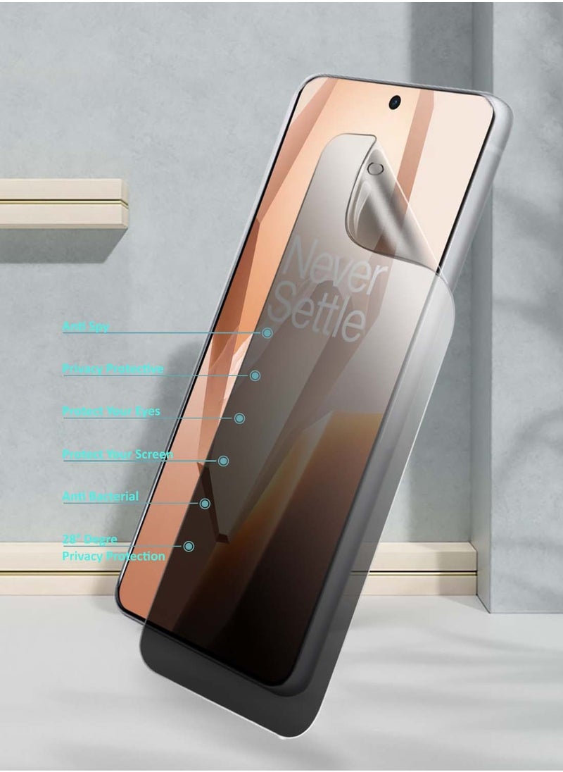 Yesido OnePlus 13R 5G 2025 / Ace 5 5G 2024 / Ace 5 Pro 5G 2024 Yesido Premium Hydrogel Anti Spy / Anti Privacy Film Thin and Flexible Screen Protector (MSHFMP) - Clear  - Image 3