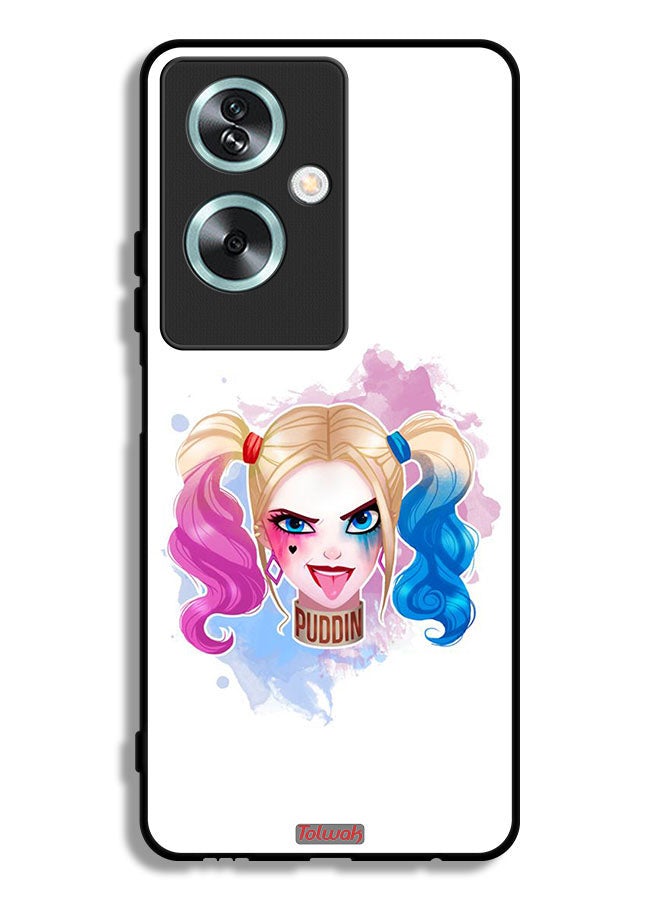 Tolwak Oppo A2 Protective Case Cover Harley Quinn Art - Image 1