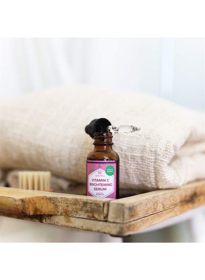 Leven Rose Vitamin C Brightening Serum by Leven Rose 100% Natural Dark Spot Remover for Face for Collagen Boost, Anti-Aging, Deep Hydrating for Dry Skin, Collagen Building Face Moisturizer 1 oz - Image 1