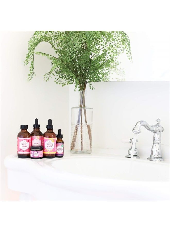 Leven Rose Vitamin C Brightening Serum by Leven Rose 100% Natural Dark Spot Remover for Face for Collagen Boost, Anti-Aging, Deep Hydrating for Dry Skin, Collagen Building Face Moisturizer 1 oz - Image 3