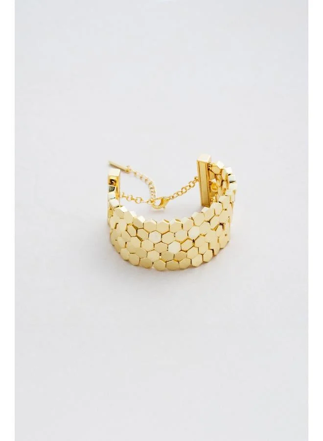 Karen Millen Mosaic Wide Bracelet