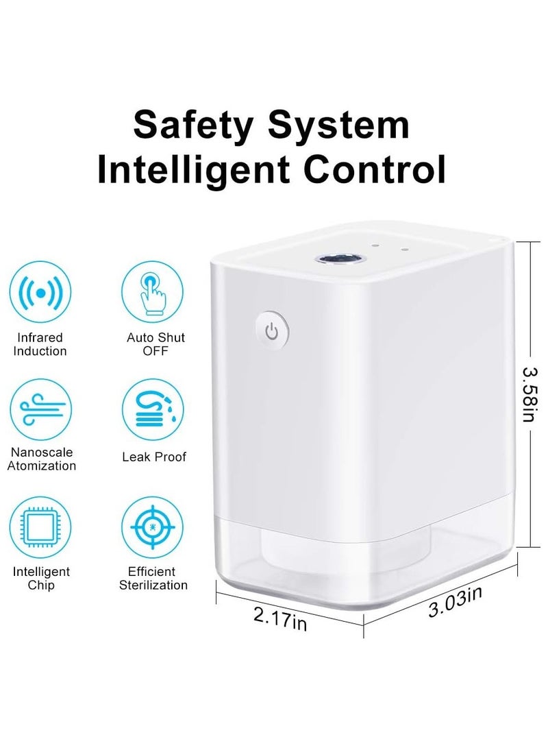 Automatic Touchless Hand Sanitizer Dispenser, Portable Alcohol Spray Bottle for 70% Sanitizer, Ideal for Home, Hospital, and School Use, Mini Sterilizer for Convenient Hygiene. - Image 4