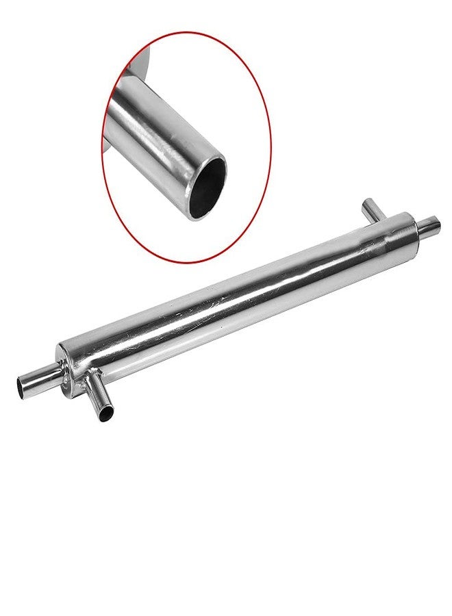 فديت مكثف تقطير Fdit Cooler، أنبوب تبريد خارجي من الفولاذ المقاوم للصدأ 304 لمصنع الجعة المنزلي - Image 5