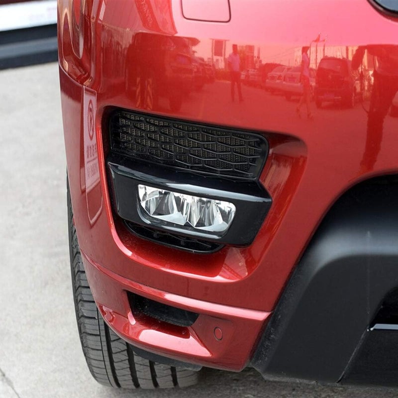 LLKUANG Black Front Fog Light Cover Trim for Land Rover Range Rover Sport 2014-2017 - Image 5