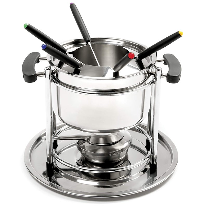 Norpro Norpro Stainless Steel 10 Piece Fondue Set, medium, Silver  - Image 1