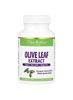 Paradise Herbs Paradise Herbs, Olive Leaf Extract, 250 mg, 60 Vegetarian Capsules  - Image 1