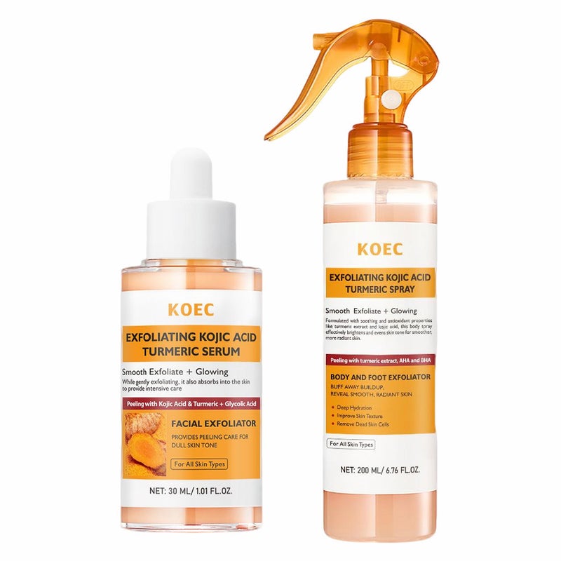 Koec Tk Popular Product Pink Micro-Needle Essence + Silver Calcification Essence Pore & Spot Care Duo - Image 1