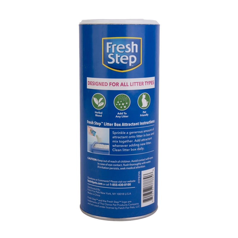 Fresh Step Litter Box Attractant Powder to Aid in Training, 9 Ounces | All Natural Training Aid for Cats and Kittens | Cat Attract Litter Additive for Litter Box, 9 oz - 1 Pack - Image 3