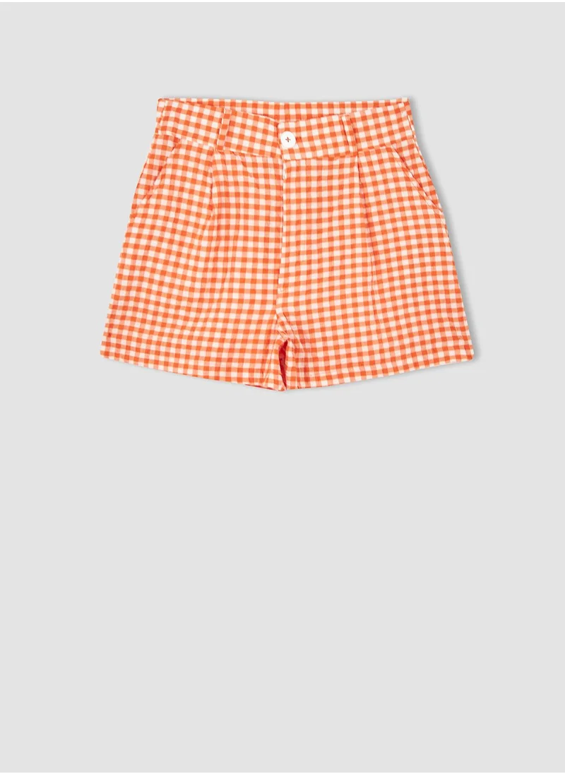 DeFacto Relax Fit High Waist Short