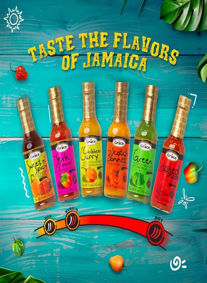 Grace صلصة الفلفل الحار الحلوة والتوابل من غريس 4.8 أونصة - عبوتان - مزيج متوازن من الفلفل - صلصة جناح الفلفل الحلو الكاريبي والغطس - Image 5