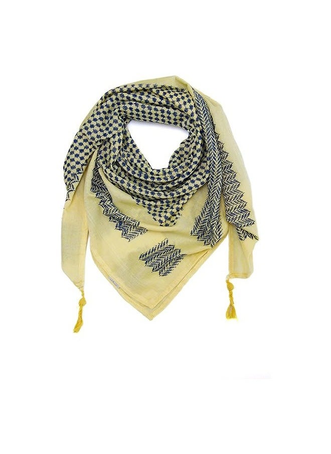 joyzzz - Premium Arabic Scarf 100%Arab Scarf Palestine Brown scarf, hat - Image 1