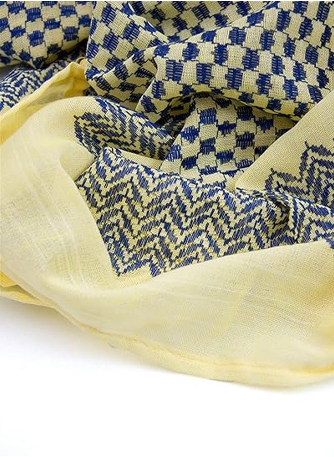 joyzzz - Premium Arabic Scarf 100%Arab Scarf Palestine Brown scarf, hat - Image 1