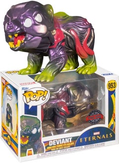 Funko Funko Pop Marvel: Eternals Kro Transformed Exc, Action Figure 50569, Multi Color 